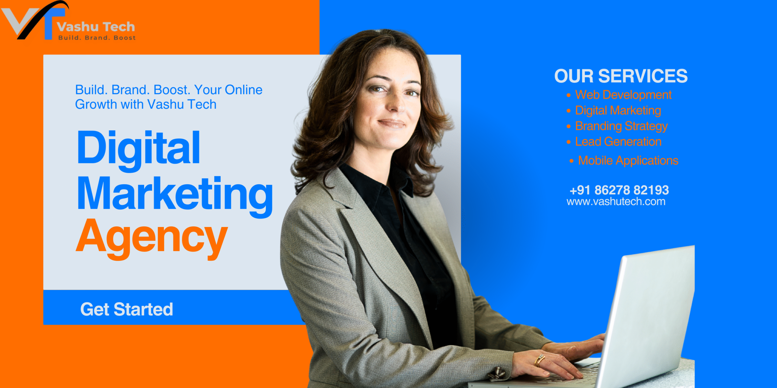 Vashu Tech Digital Marketing – Build, Brand & Boost